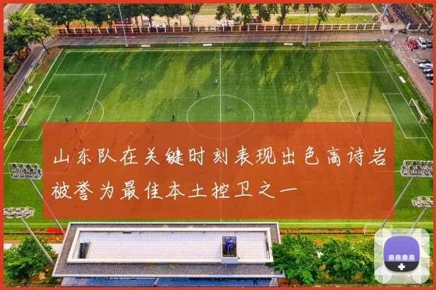 山东队在关键时刻表现出色高诗岩被誉为最佳本土控卫之一